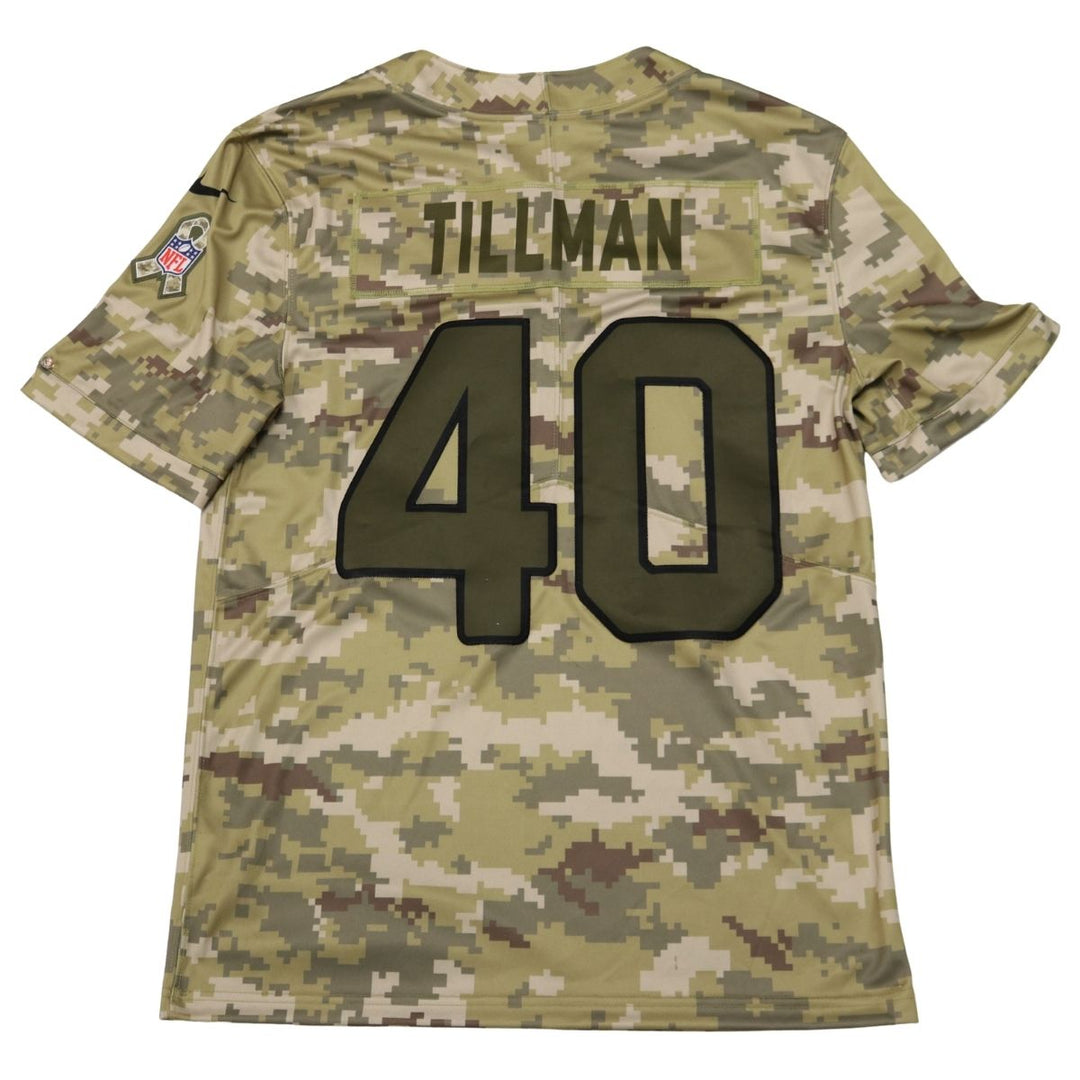 Pat Tillman Arizona Cardinals Military Camo Nike On Field Dri Fit Jersey Size S 