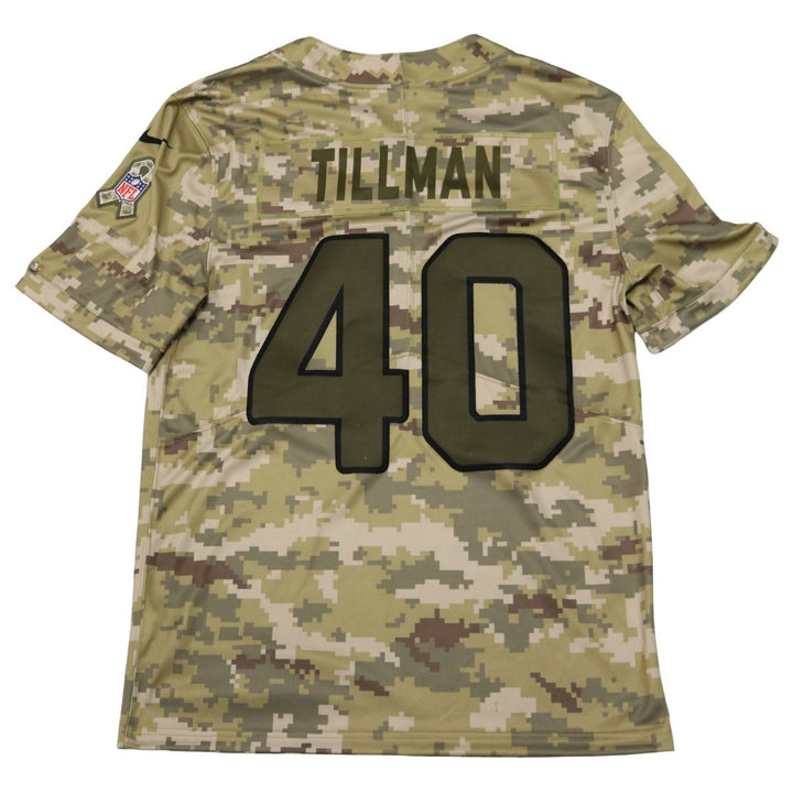 Pat Tillman Arizona Cardinals Military Camo Nike On Field Dri Fit Jersey Size S 