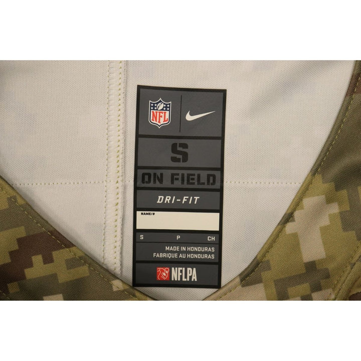 Pat Tillman Arizona Cardinals Military Camo Nike On Field Dri Fit Jersey Size S 