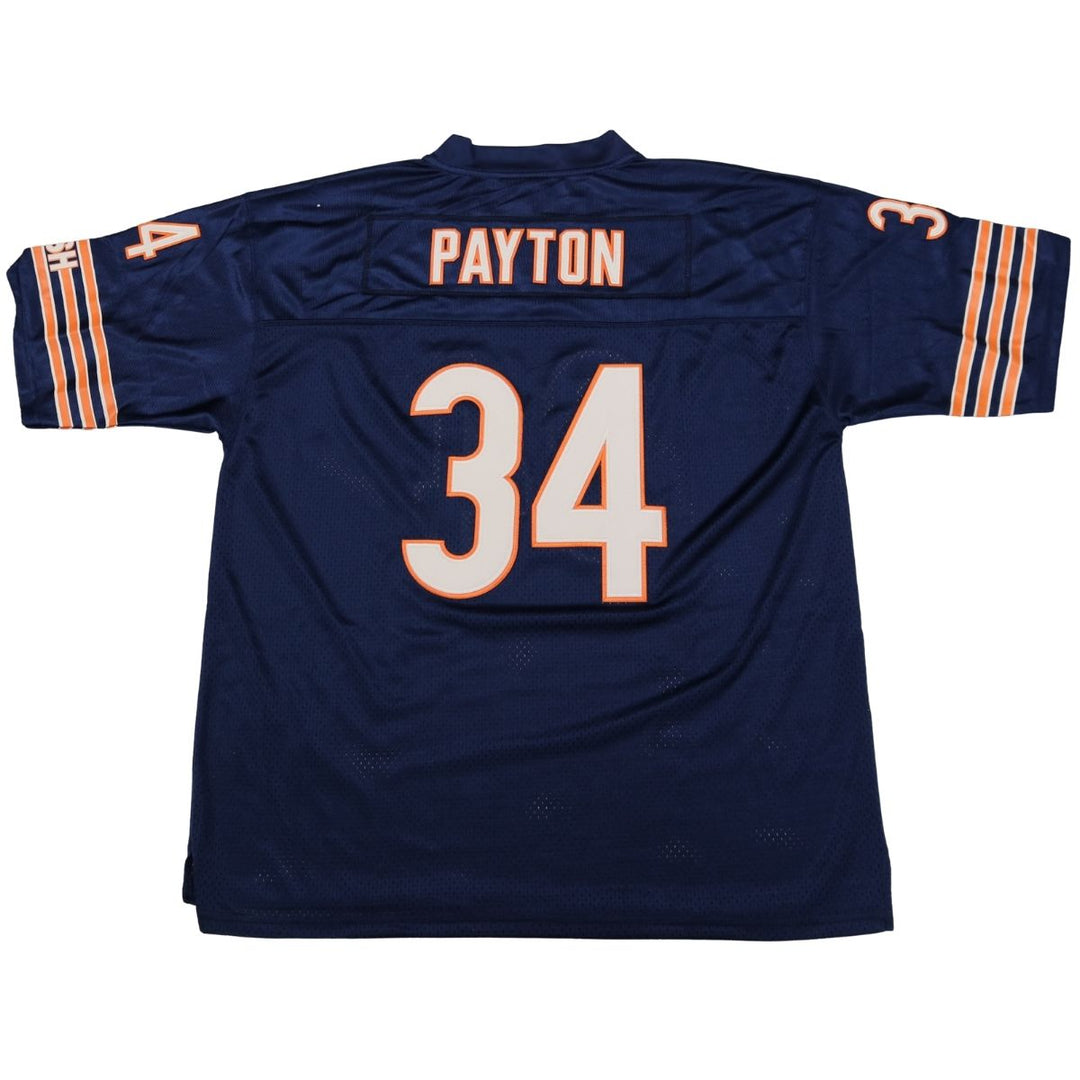 Walter Payton Chicago Bears Mitchell & Ness 1985 Navy Jersey Size L