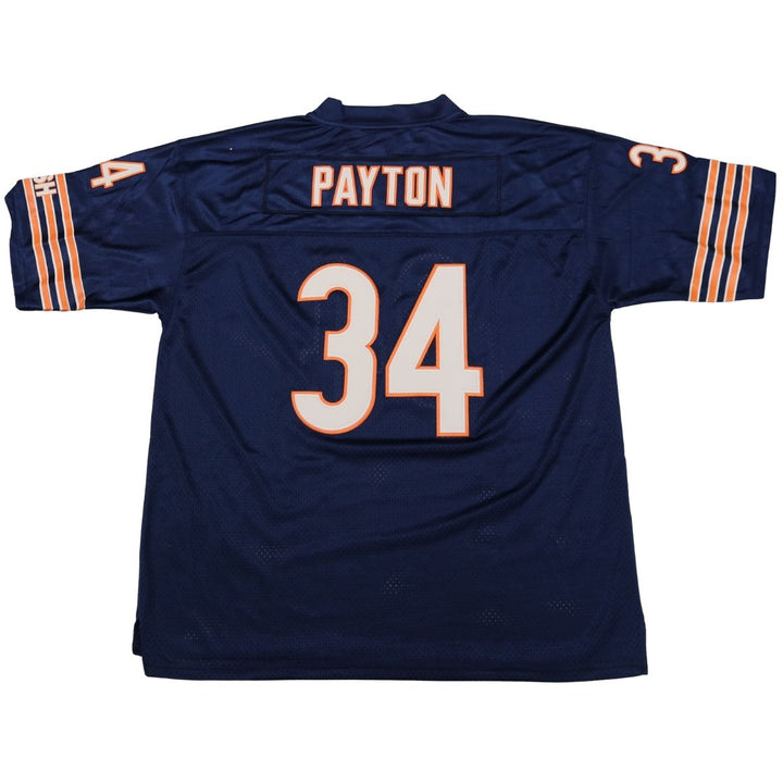 Walter Payton Chicago Bears Mitchell & Ness 1985 Navy Jersey Size L