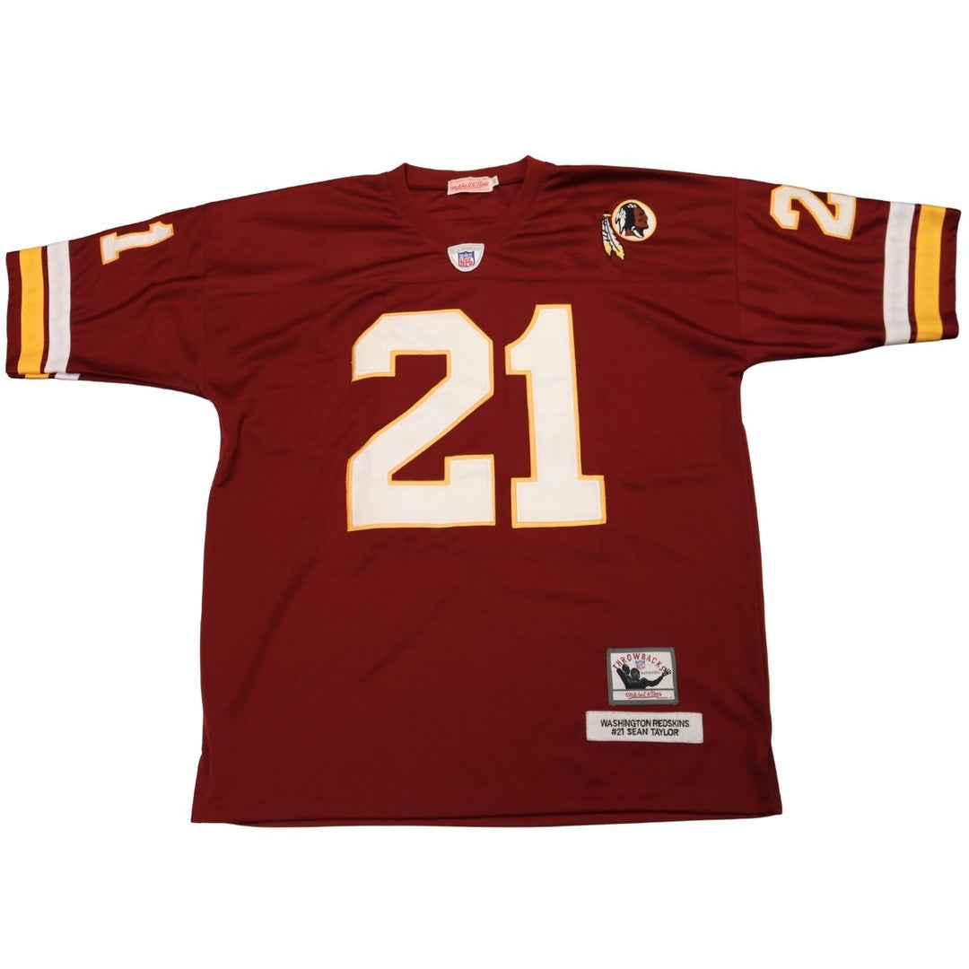 Sean Taylor Washington Redskins Mitchell & Ness Red Jersey Size 52 