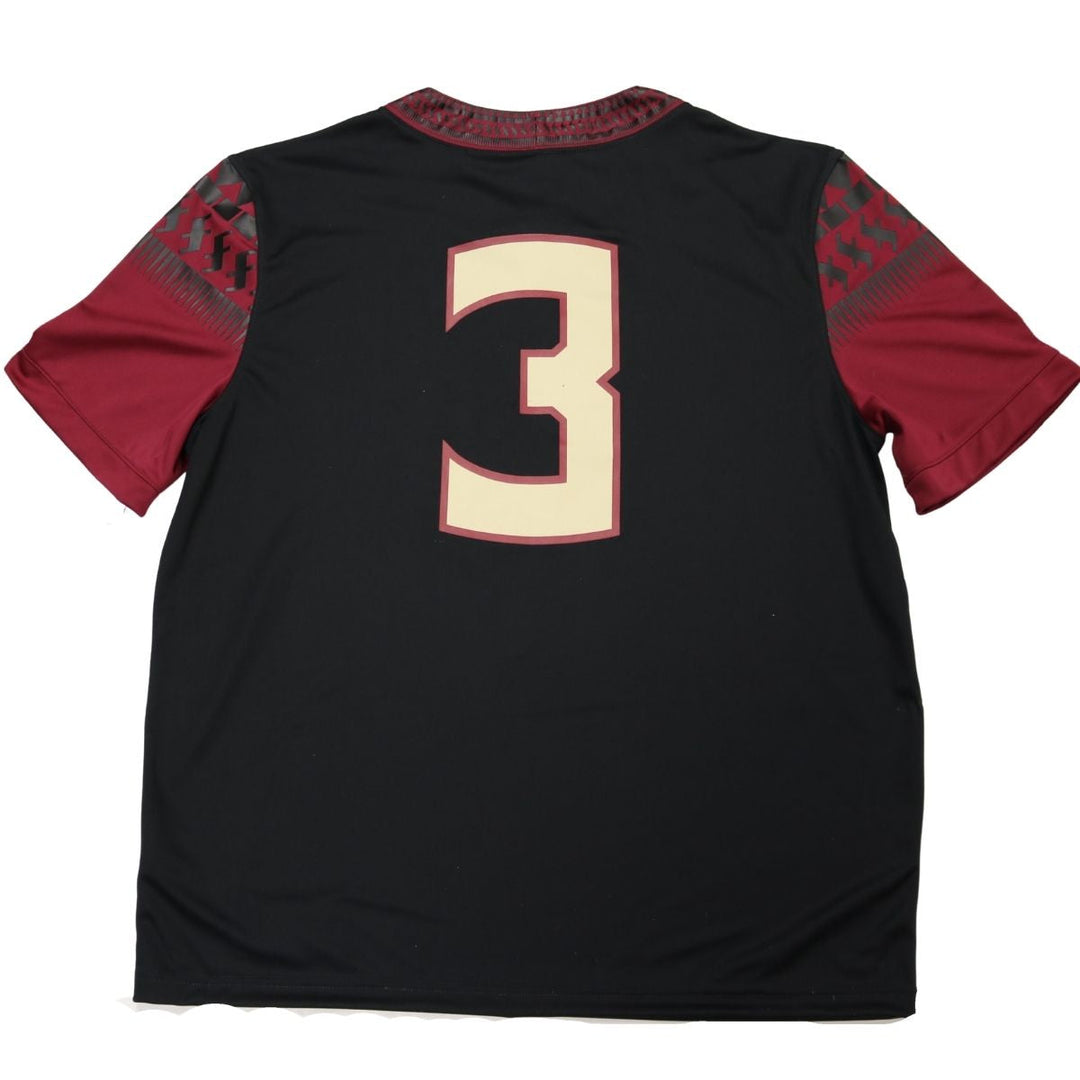 Jameis Winston Florida State Seminoles Nike Black Dry Fit Jersey Size XL