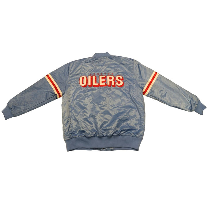 Houston Oilers Blue Starter Homage Exclusive Jacket Size XXL