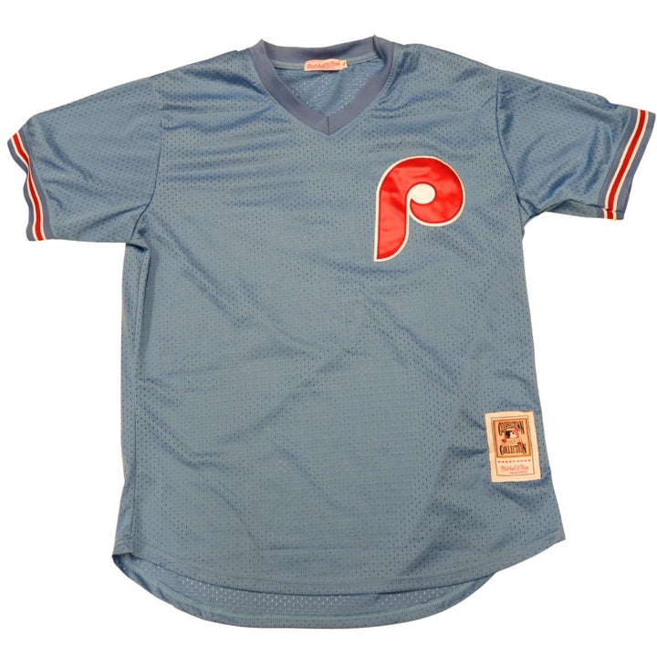 Bryce Harper Philadelphia Phillies Mitchell & Ness Baby Blue Jersey Size XL