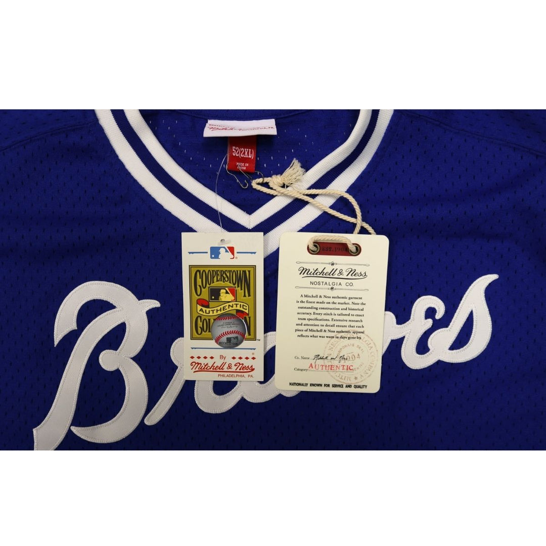 Dale Murphy Atlanta Braves Mitchell & Ness Blue Jersey Size XL