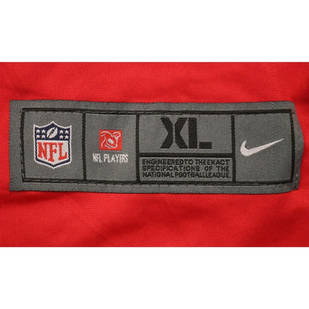 Deion Sanders Atlanta Falcons Nike Dry Fit Red Jersey Size XL