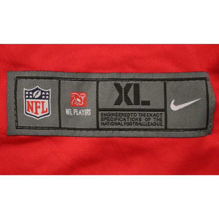 Deion Sanders Atlanta Falcons Nike Dry Fit Red Jersey Size XL