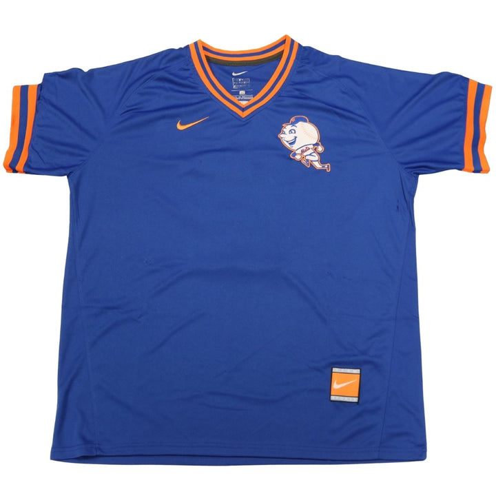 Darryl Strawberry New York Mets Nike Team Sports Alternate Blue Jersey Size M 