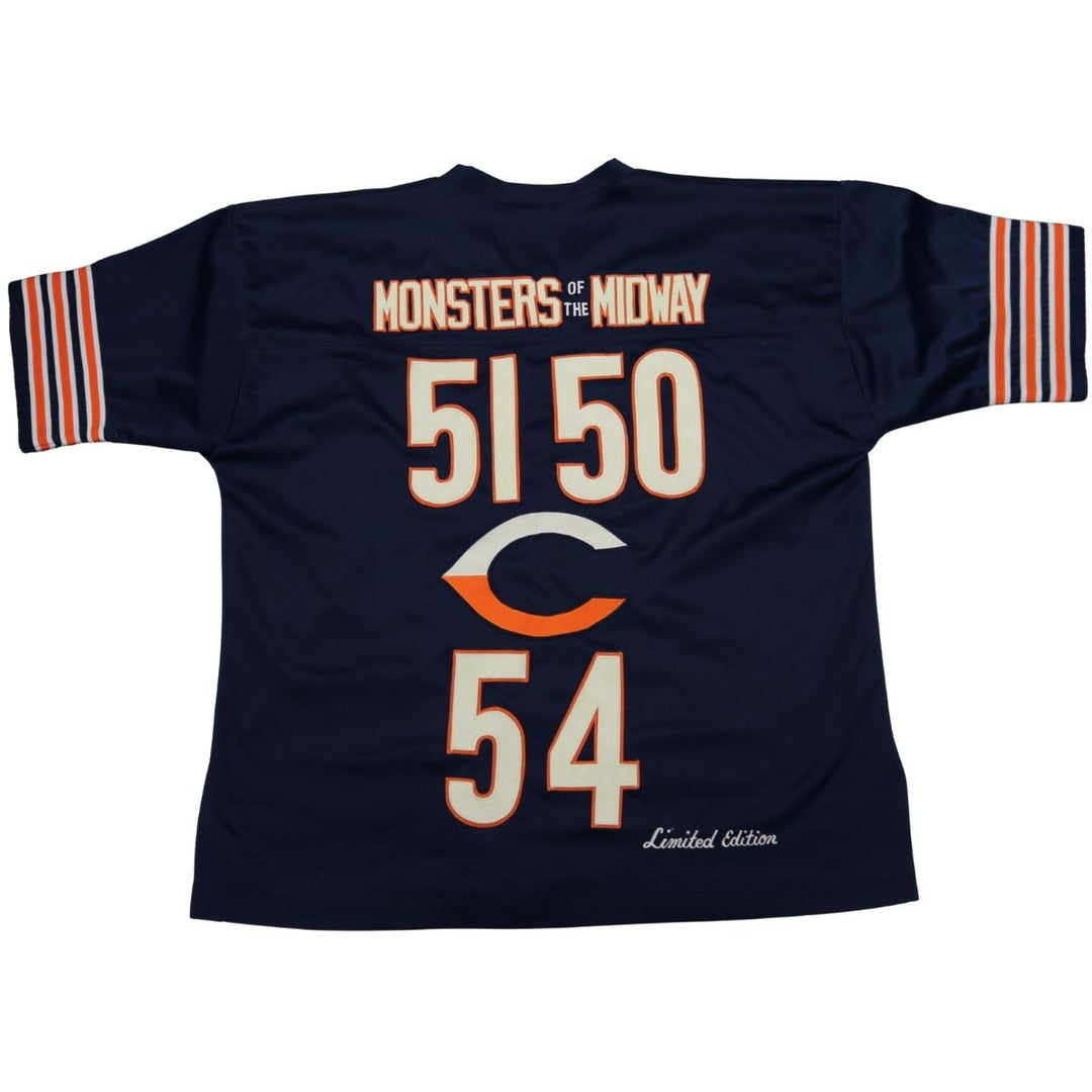 Monsters of the Midway Chicago Bears Mitchell & Ness Navy Jersey 