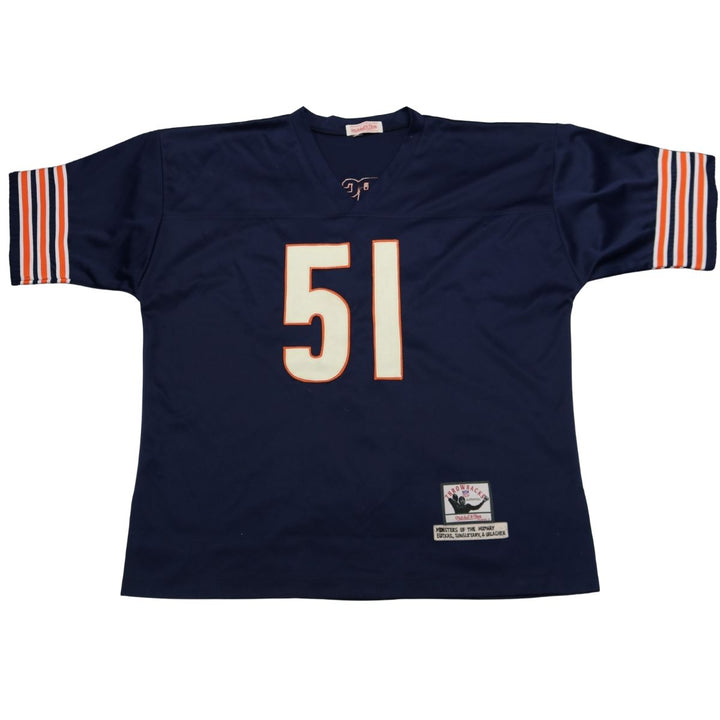 Monsters of the Midway Chicago Bears Mitchell & Ness Navy Jersey 