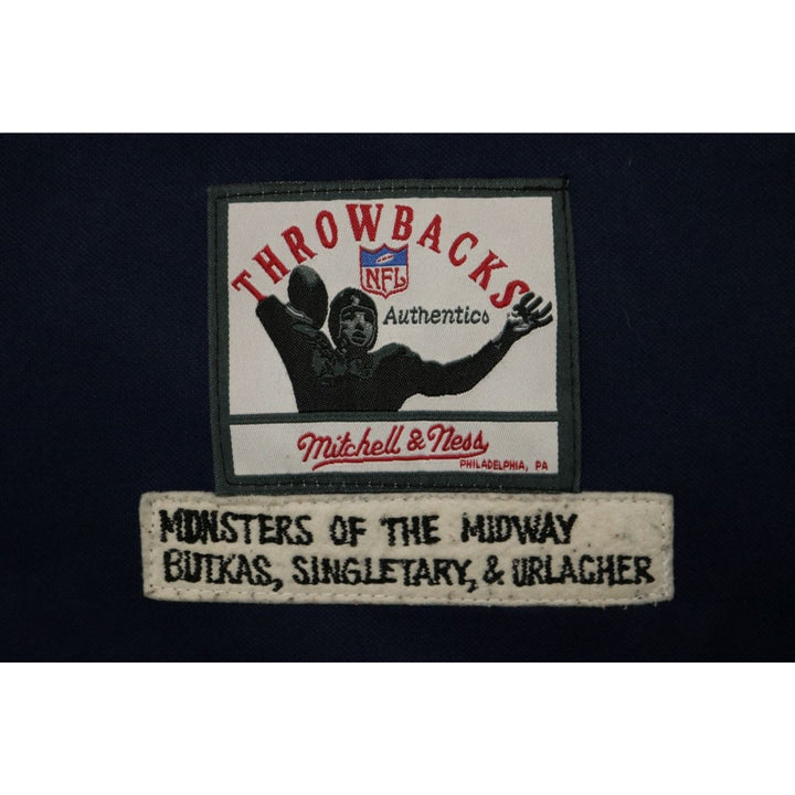 Monsters of the Midway Chicago Bears Mitchell & Ness Navy Jersey 