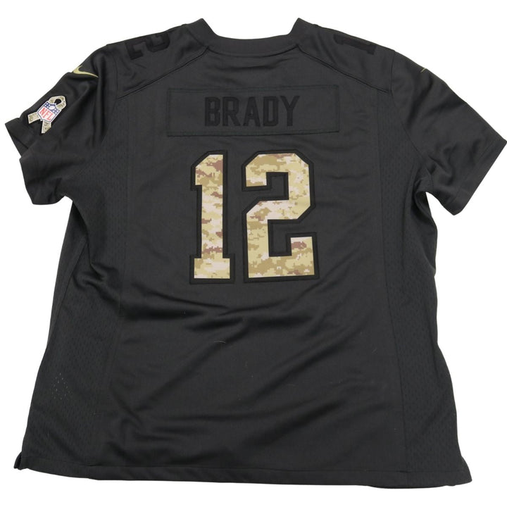 Tom Brady New England Patriots Salute To Service Nike Camo Jersey Size XXL