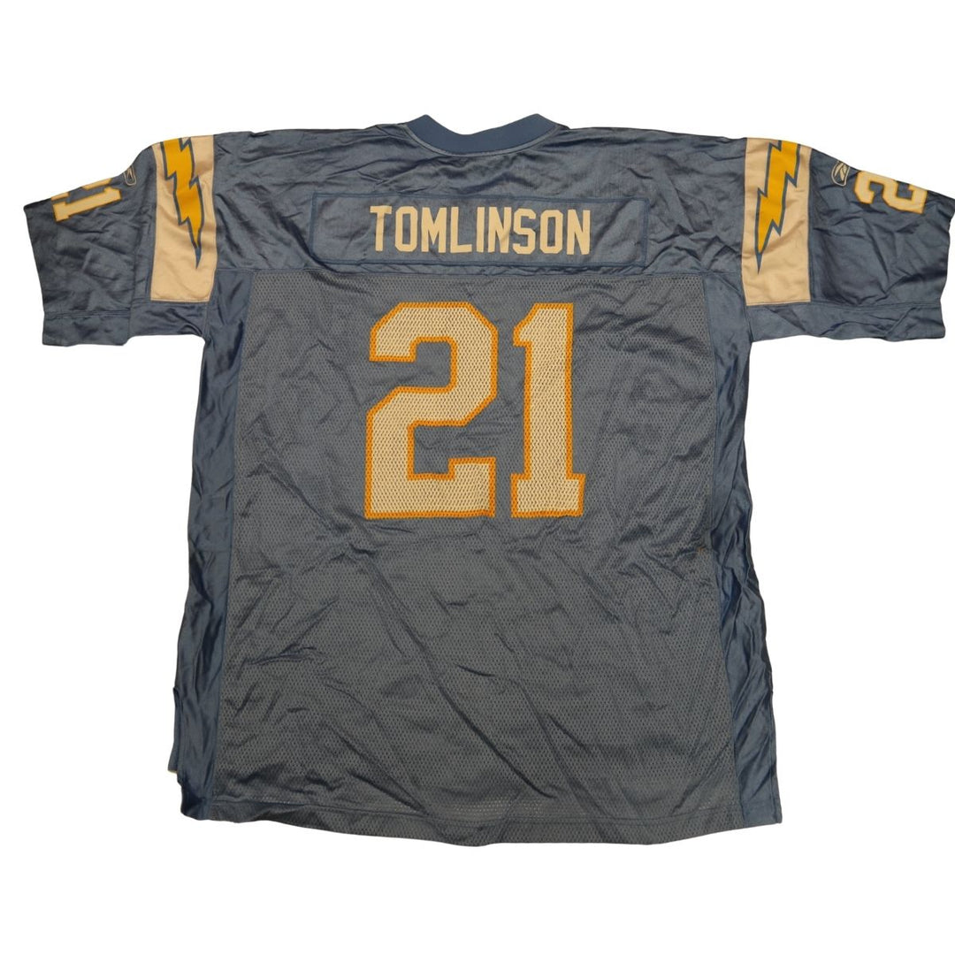 LaDainian Tomlinson San Diego Chargers Reebok Powder Blue Jersey Size XL