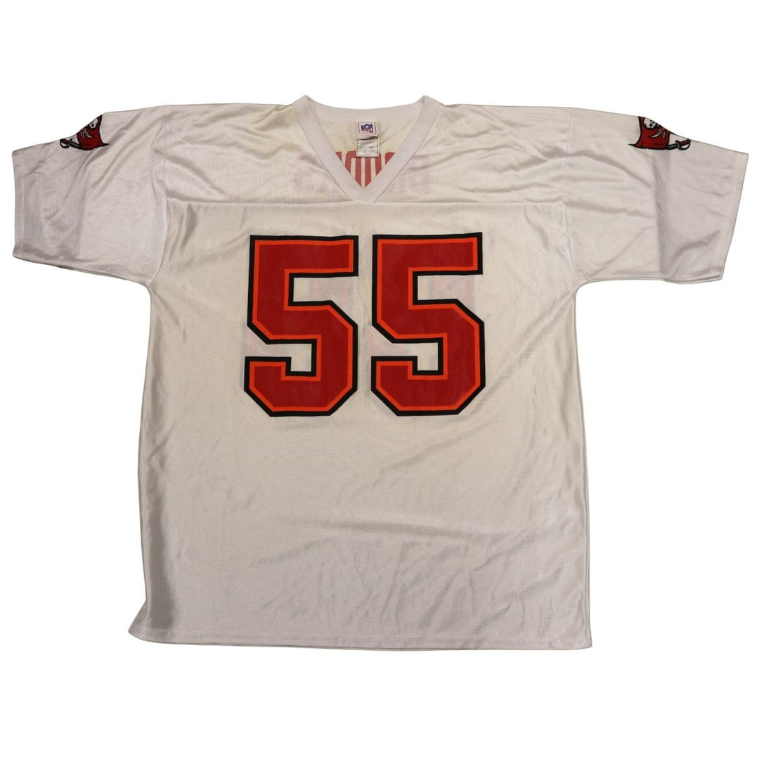 Derrick Brooks Tampa Bay Buccaneers White Custom Jersey Size L 