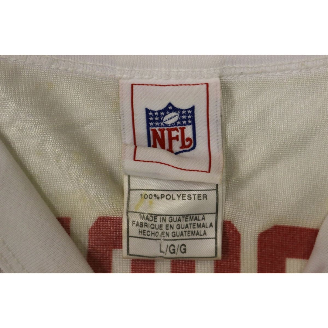 Derrick Brooks Tampa Bay Buccaneers White Custom Jersey Size L 
