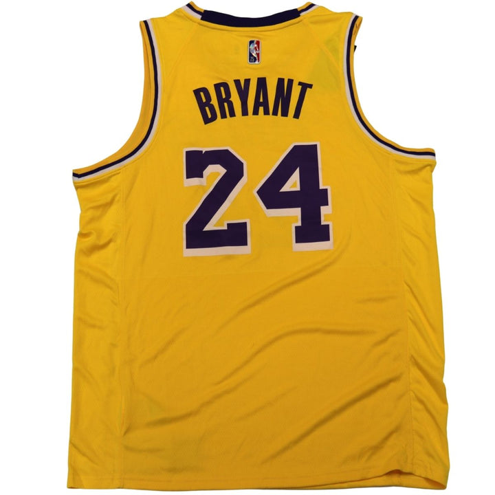 Kobe Bryant Los Angeles Lakers Nike Dry Fit NBA 75th Anniversary Jersey Size 56