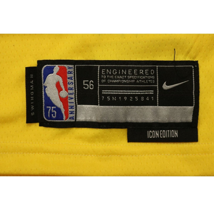 Kobe Bryant Los Angeles Lakers Nike Dry Fit NBA 75th Anniversary Jersey Size 56
