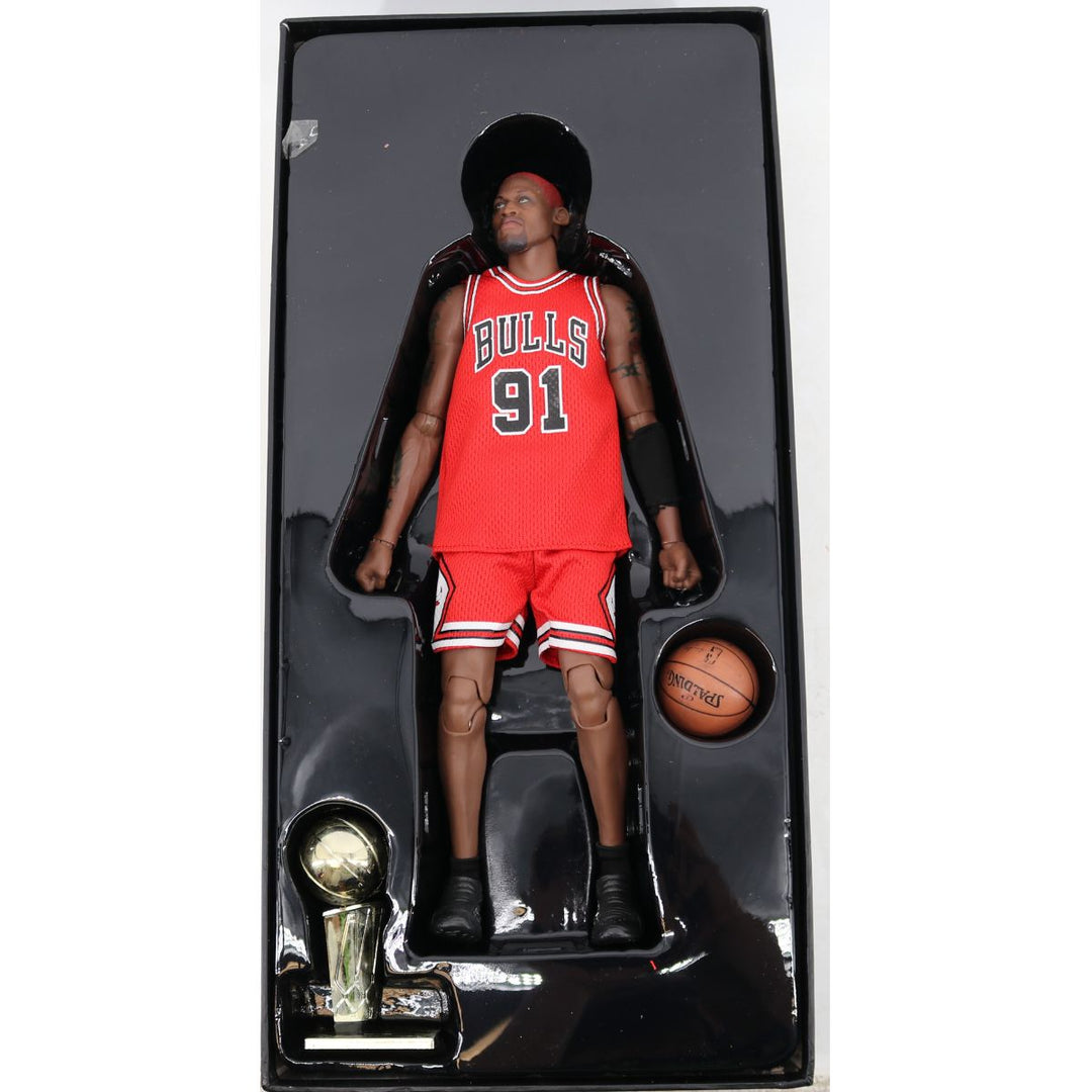 Dennis Rodman Chicago Bulls Emierby NBA Real Masterpiece 1:6 Action Figure (2)