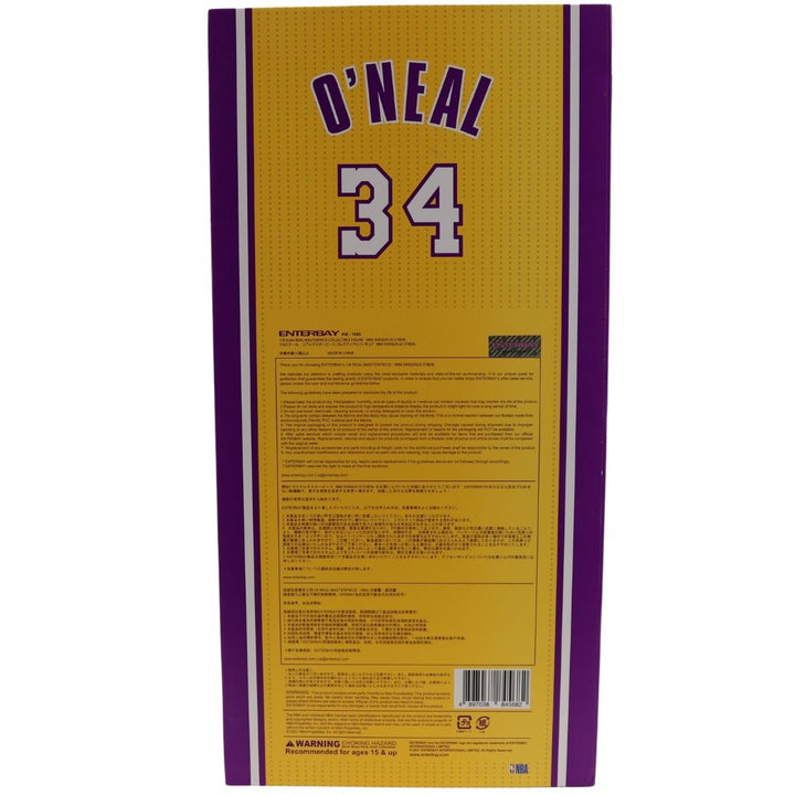 Shaquille O'Neal LA Lakers Enterbay NBA Real Masterpiece 1:6 Action Figure