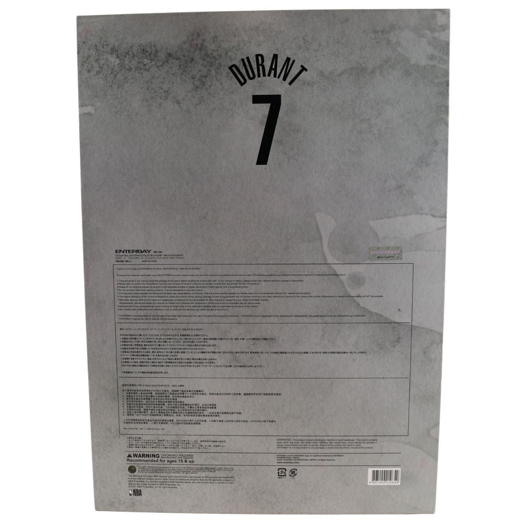 Kevin Durant Brooklyn Nets Enterbay NBA Real Masterpiece 1:6 Action Figure