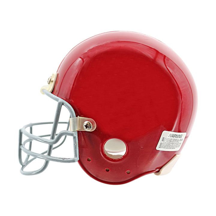 Bart Starr Alabama Crimson Tide Autographed Ridell Mini Helmet JSA LOA