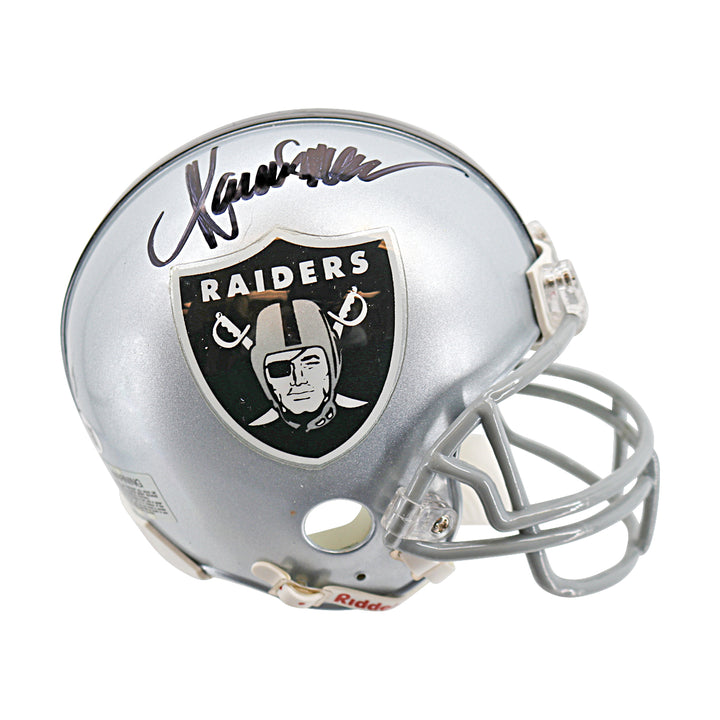 Marcus Allen Los Angeles Raiders Autographed Ridell Mini Helmet JSA COA
