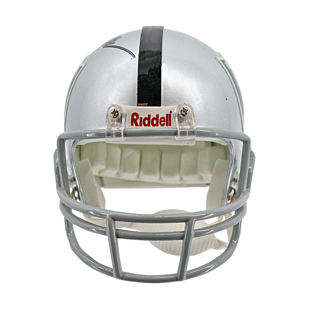 Marcus Allen Los Angeles Raiders Autographed Ridell Mini Helmet JSA COA