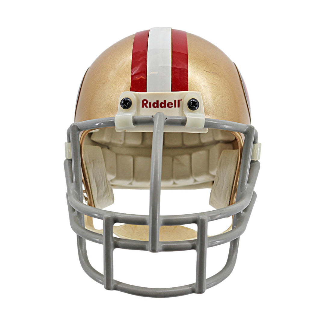 Ray Wersching San Francisco 49ers Autographed Ridell Mini Helmet JSA COA