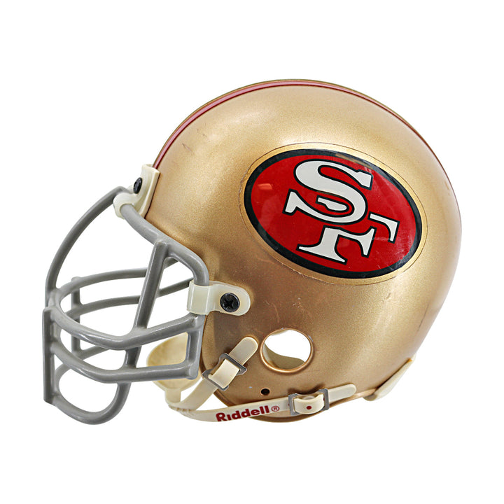 Ray Wersching San Francisco 49ers Autographed Ridell Mini Helmet JSA COA