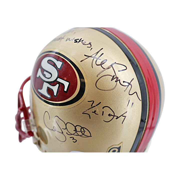 Alex Smith Ken Dorsey Cody Pickett 49ers Multi Signed Ridell Mini Helm – CollectibleXchange