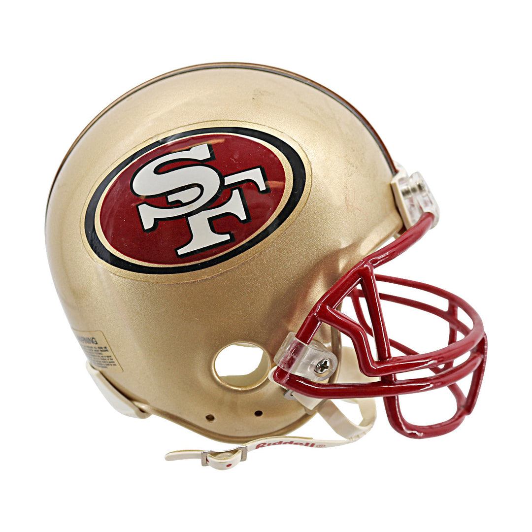 Alex Smith Ken Dorsey Cody Pickett 49ers Multi Signed Ridell Mini Helmet JSA COA