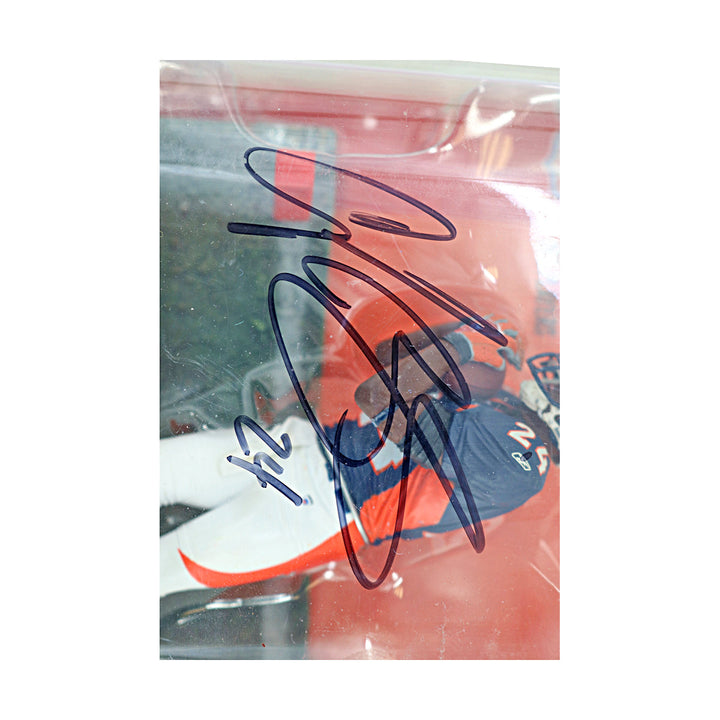 Champ Bailey Broncos Autographed McFarlane's Series 16 Action Figure JSA COA