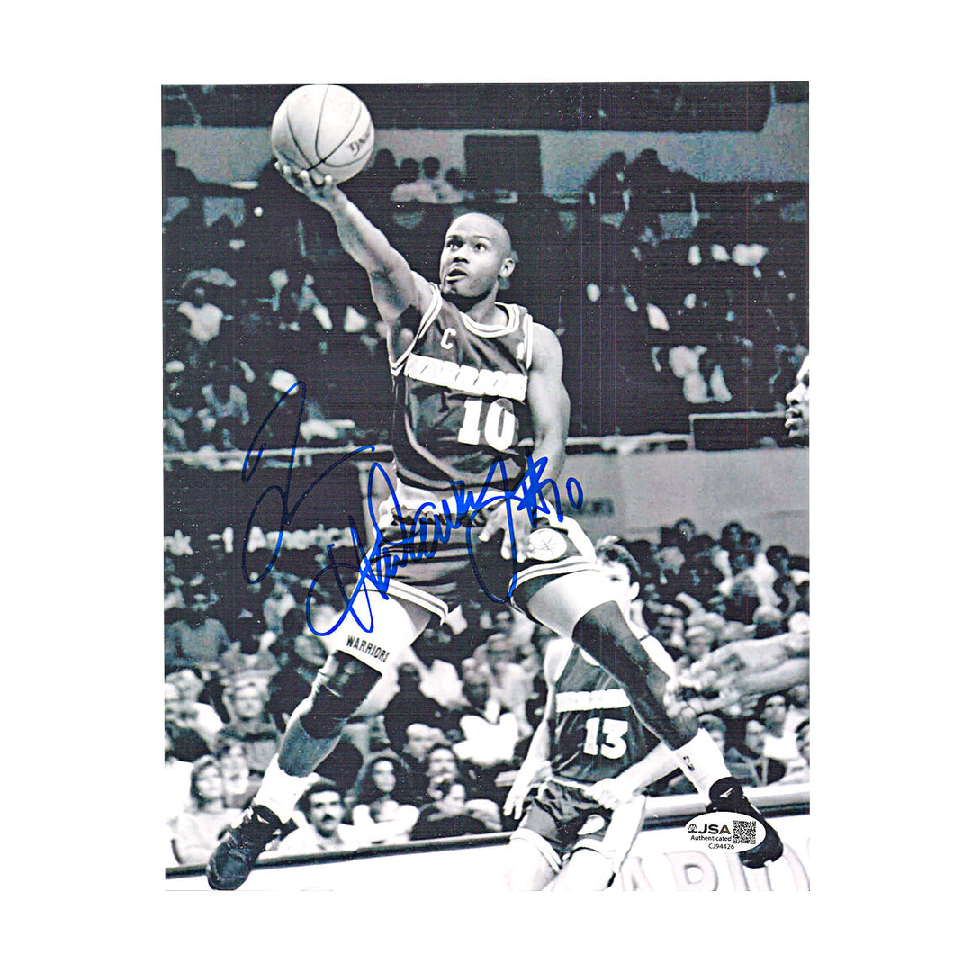 Tim Hardaway Jr. Golden State Warriors Autographed 8x10 Photo JSA COA