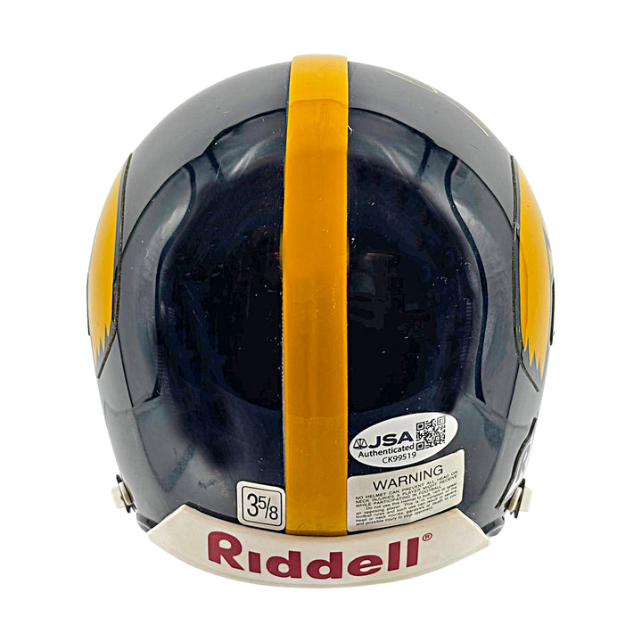 George Kittle Iowa Hawkeyes Autographed Riddell Mini Helmet JSA COA