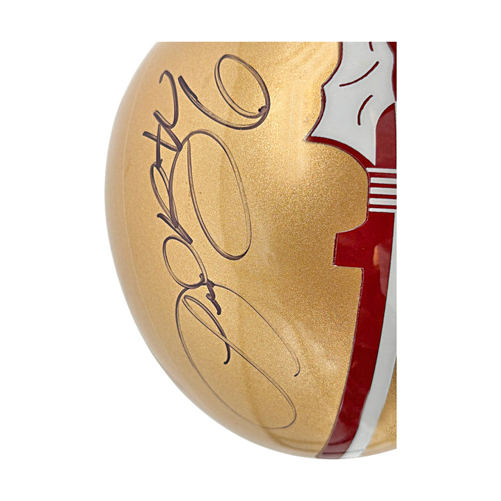 Leroy Butler Florida State Seminoles Autographed Schutt Mini Helmet JSA COA