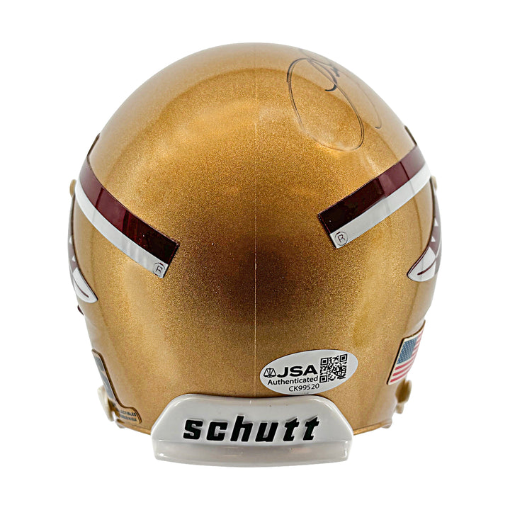 Leroy Butler Florida State Seminoles Autographed Schutt Mini Helmet JSA COA