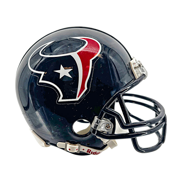 Andre Johnson Houston Texans Autographed Riddell Mini Helmet JSA COA