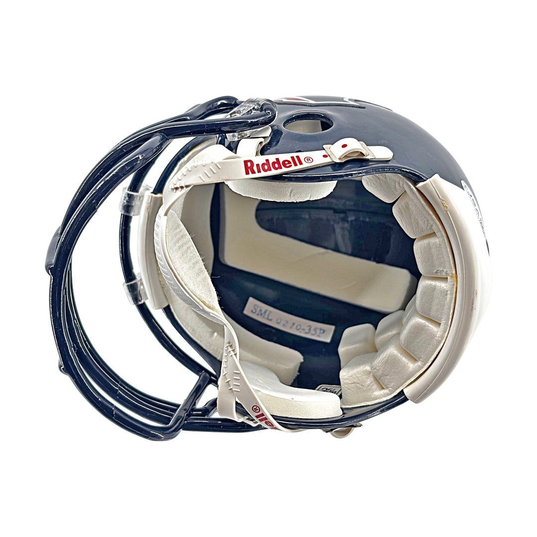 Andre Johnson Houston Texans Autographed Riddell Mini Helmet JSA COA