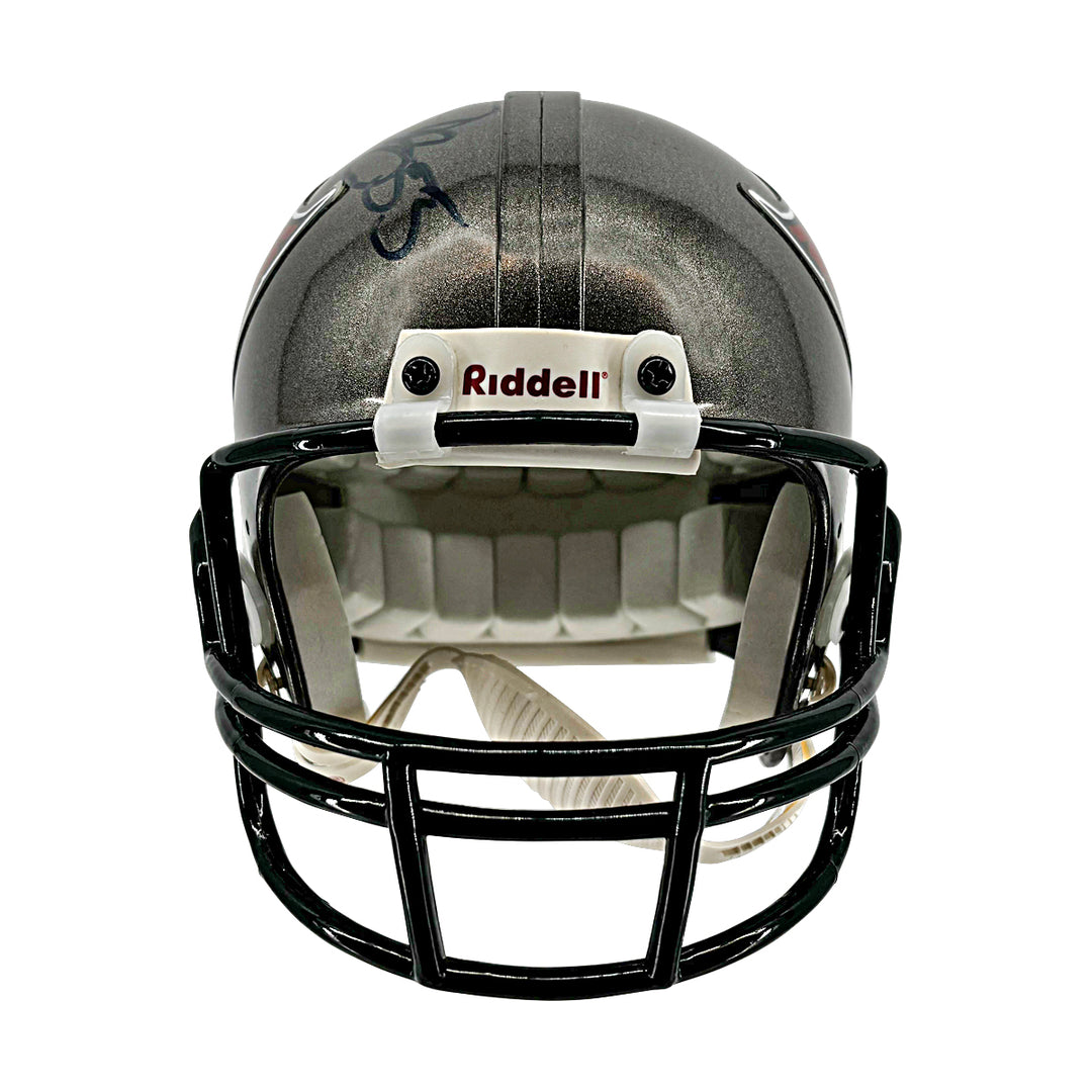 Derrick Brooks Tampa Bay Buccaneers Autographed Riddell Mini Helmet JSA COA
