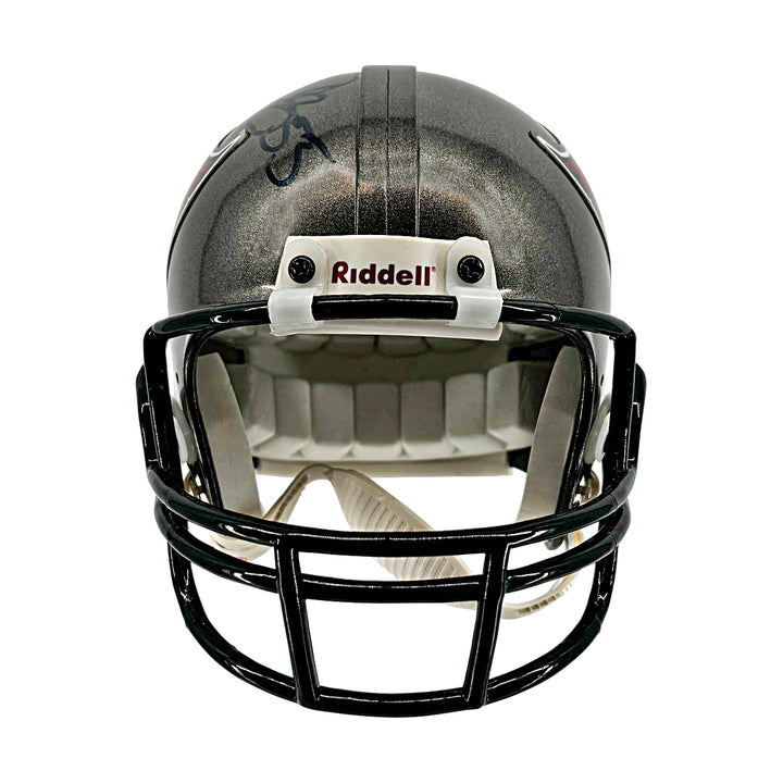 Derrick Brooks Tampa Bay Buccaneers Autographed Riddell Mini Helmet JSA COA