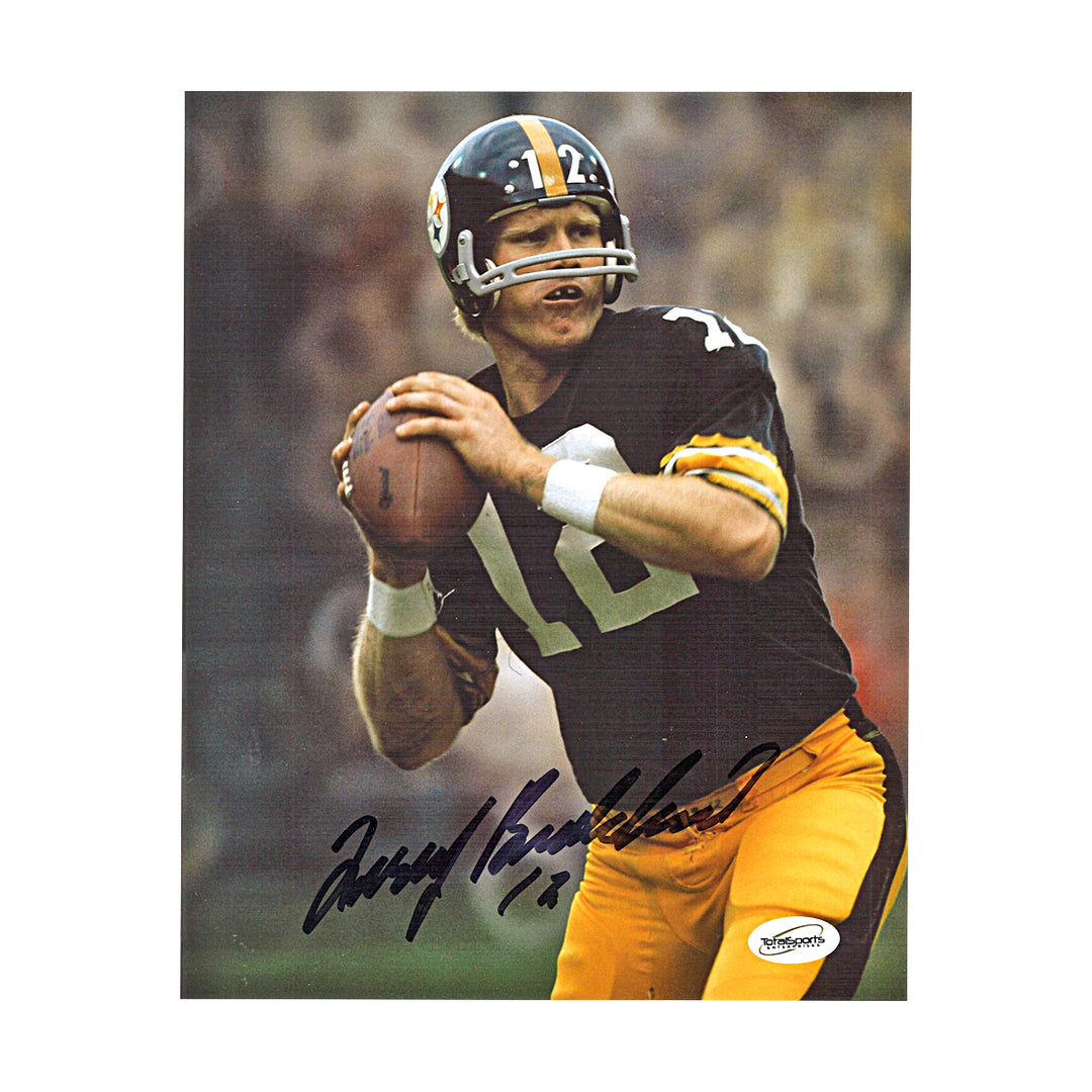 Terry Bradshaw Pittsburgh Steelers Autographed 8x10 Photo TSE Auth
