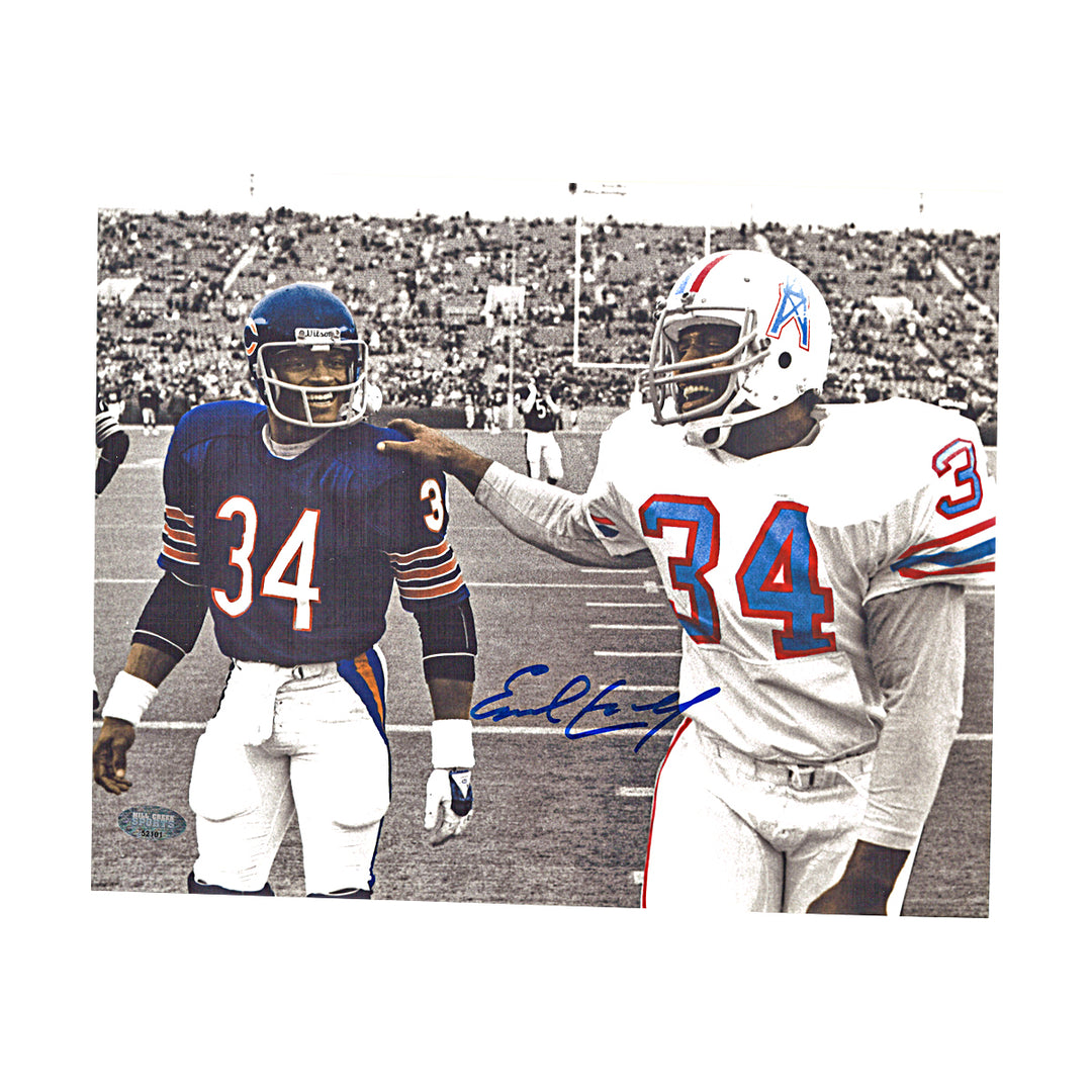 Earl Campbell Houston Oilers Autographed 8x10 Photo Mill Creek COA