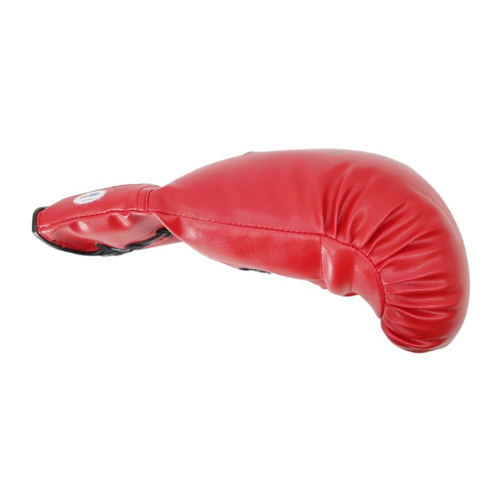 Joe Frazier Autographed Inscribed Right Boxing Glove PSA Holo