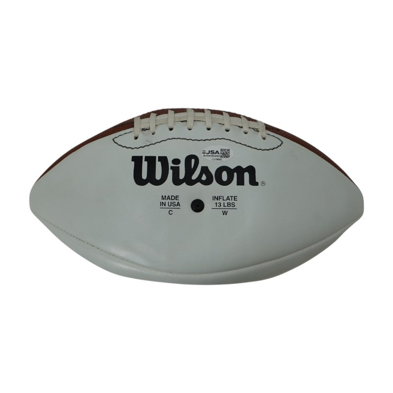 Tom Watson Autographed PGA Golf Classic Football JSA COA