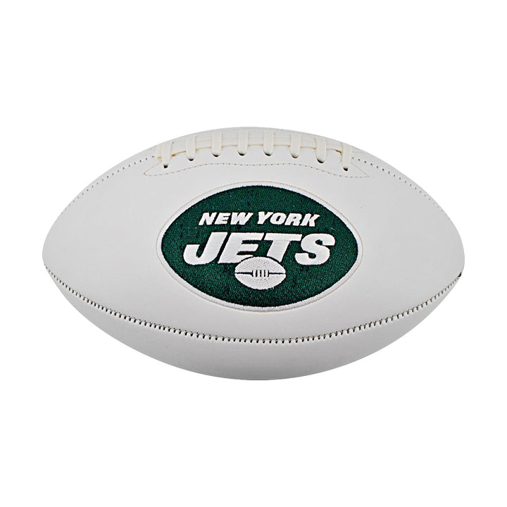 New York Jets Super Bowl 3 Rawlings White Panel Football