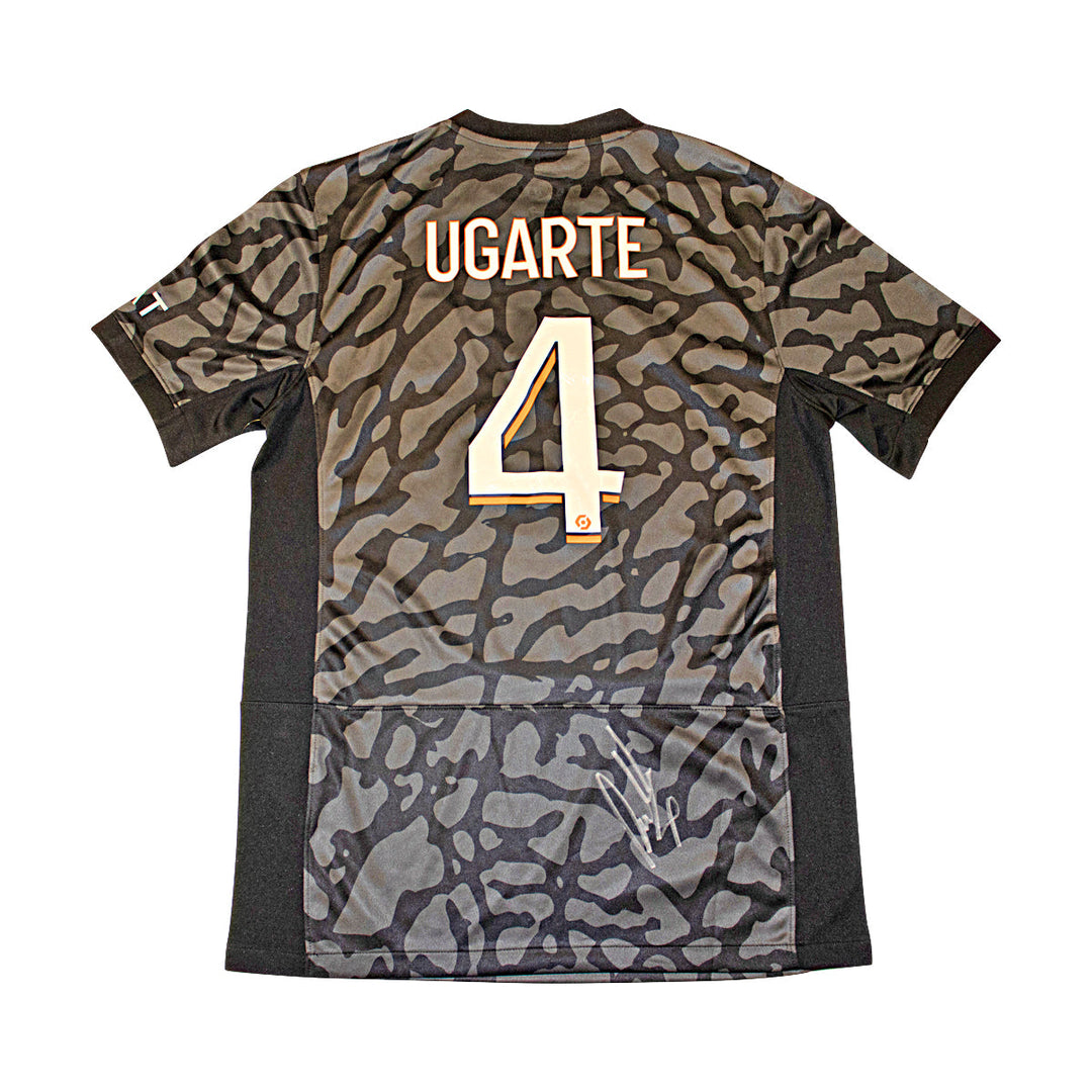 Manuel Ugarte Paris St. Germain Autographed Signed 23-24 Jordan Third Jersey (JSA COA #AX56715)