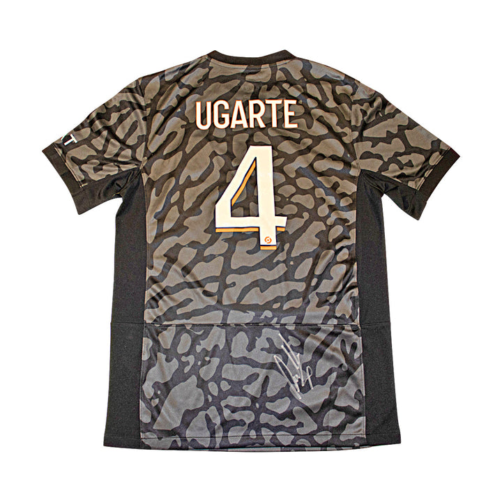 Manuel Ugarte Paris St. Germain Autographed Signed 23-24 Jordan Third Jersey (JSA COA #AX56715)