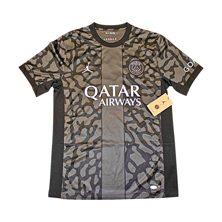 Manuel Ugarte Paris St. Germain Autographed Signed 23-24 Jordan Third Jersey (JSA COA #AX56715)
