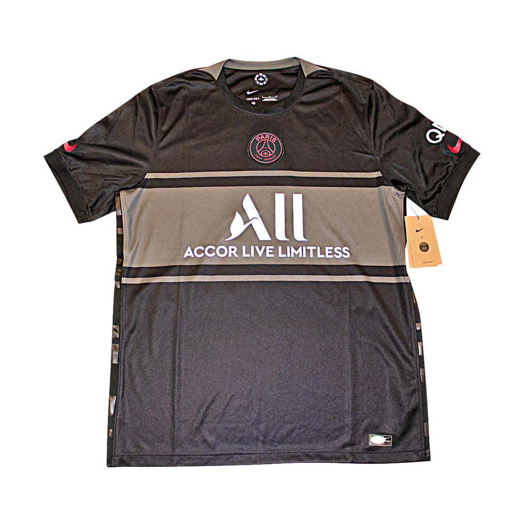 Marquinos Paris St. Germain Autographed Signed 21-22 Nike Third Jersey (JSA COA #AY32052)